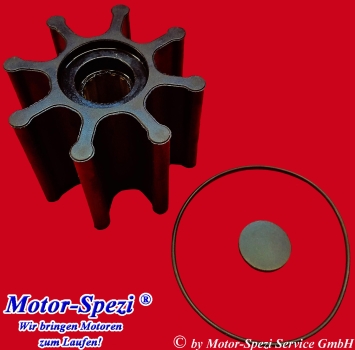 Impeller, passt für Yanmar 4LH, 4BY, 6BY, ersetzt 119175-42650 und 120650-42310